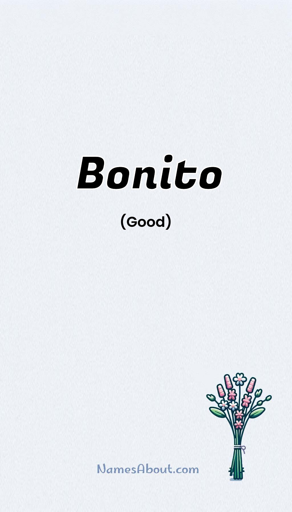 Bonito name and meaning