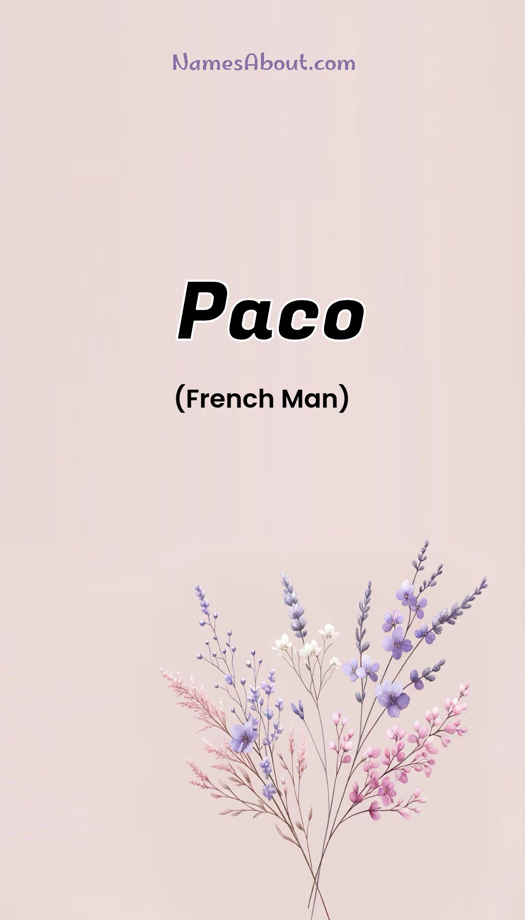 Paco name and meaning