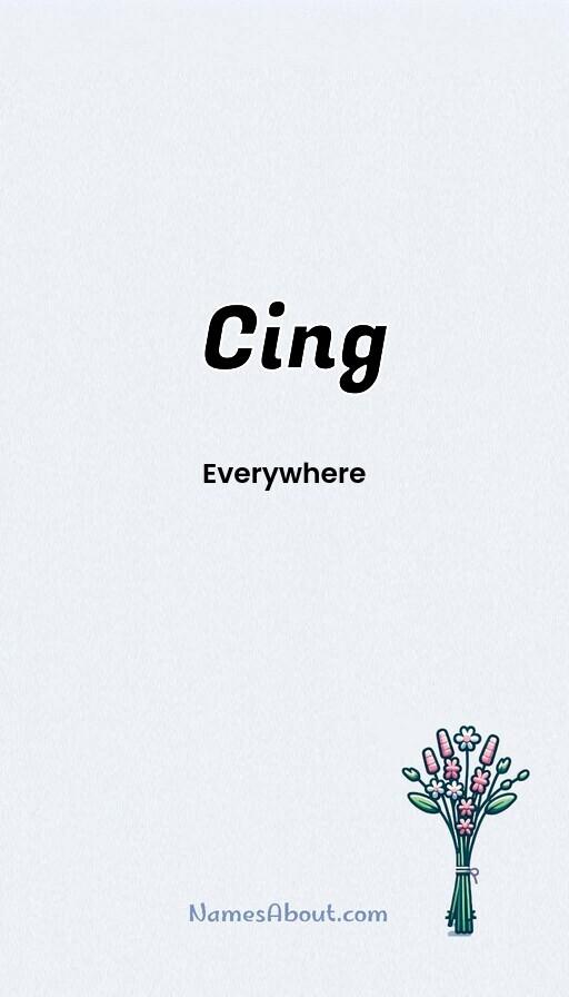 Cing name and meaning