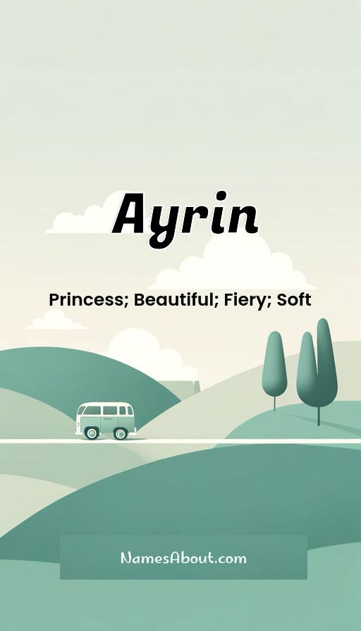 Ayrin name and meaning