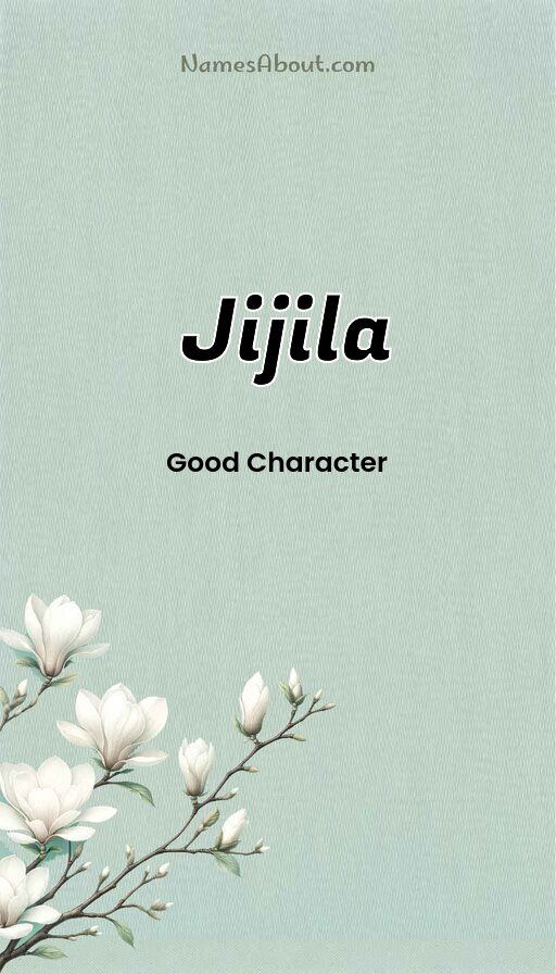 Meaning of Jijila