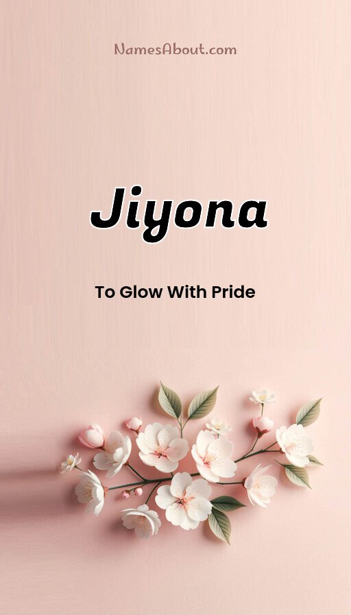 Meaning of Jiyona