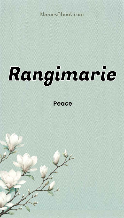 Meaning of Rangimarie