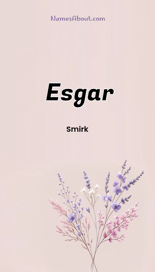 Meaning of Esgar