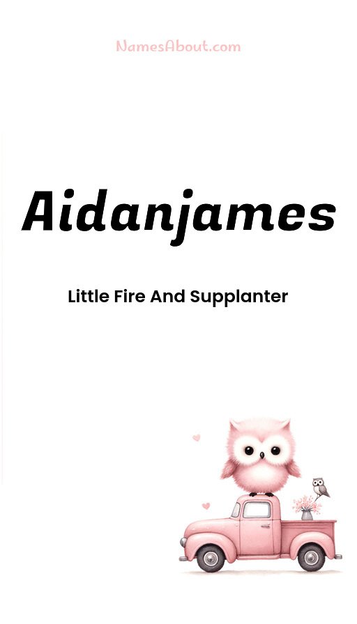 Meaning of Aidanjames