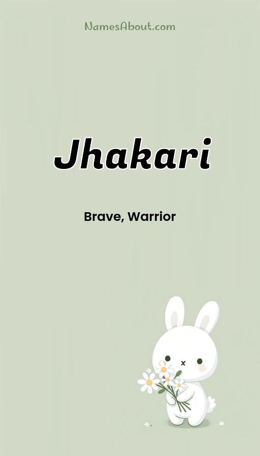 Meaning of Jhakari