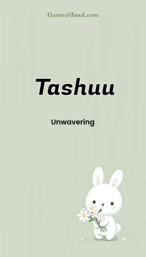 Meaning of Tashuu
