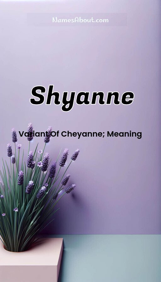 Meaning of Shyanne