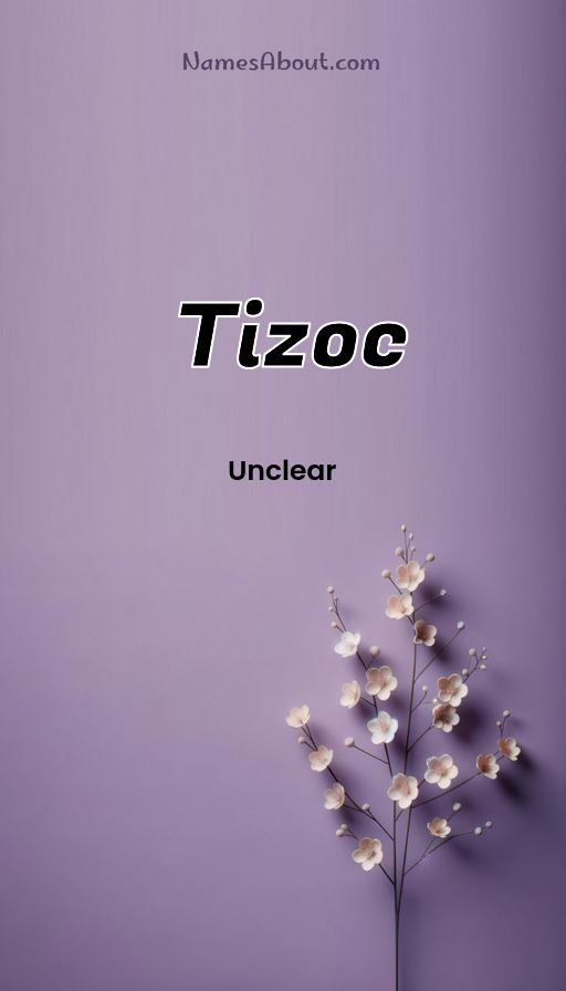 Illustration of Tizoc