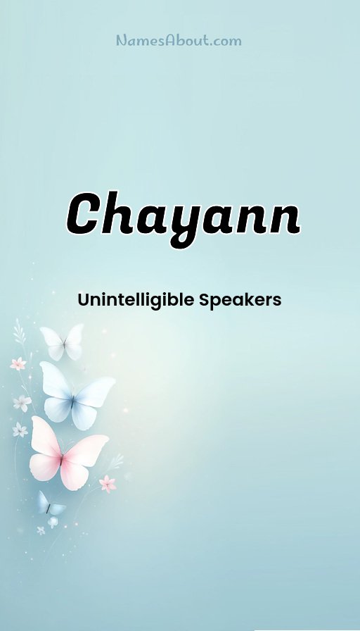 Meaning of Chayann