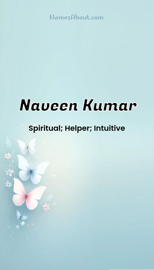 Meaning of Naveen Kumar