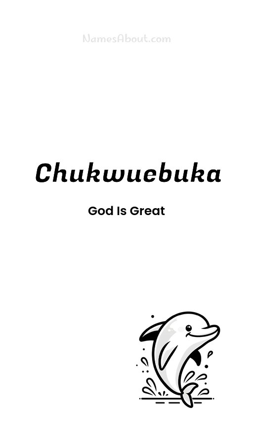 Meaning of Chukwuebuka