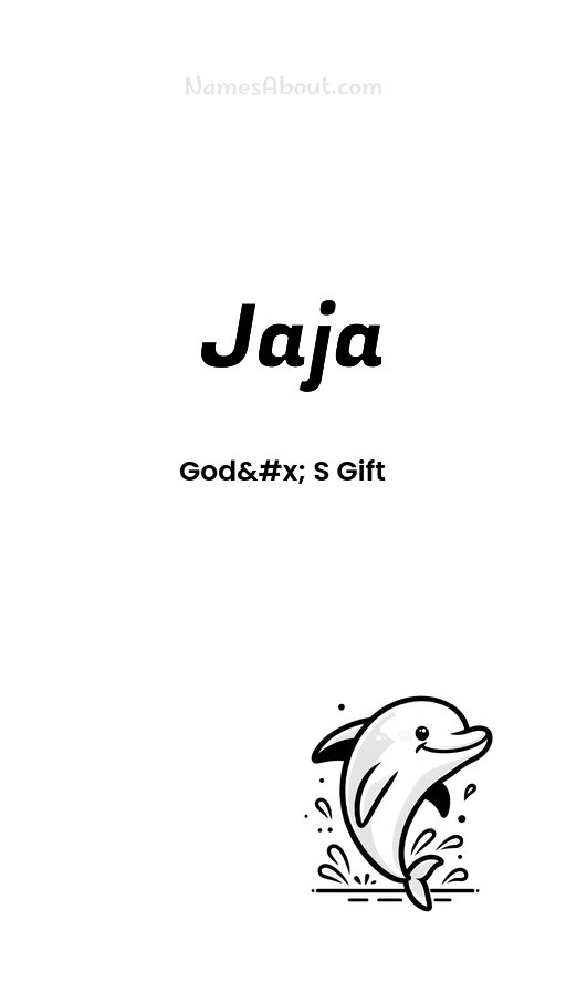 Meaning of Jaja
