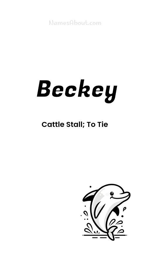 Meaning of Beckey