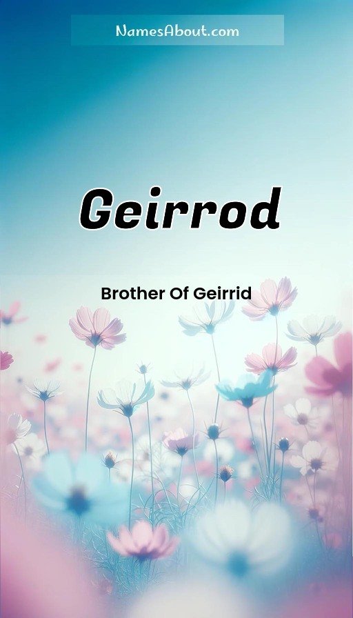 Meaning of Geirrod