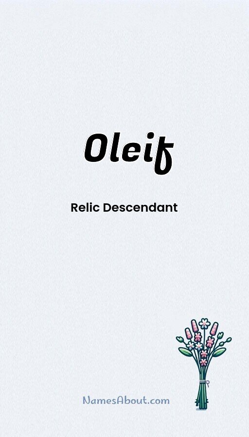 Meaning of Oleif