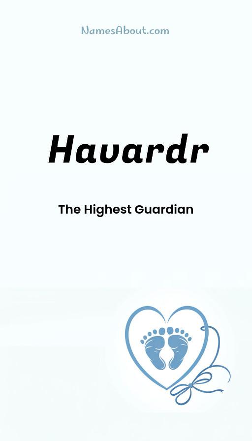 Meaning of Havardr