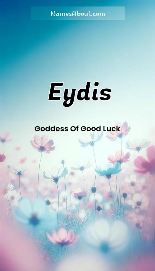 Eydis name and meaning