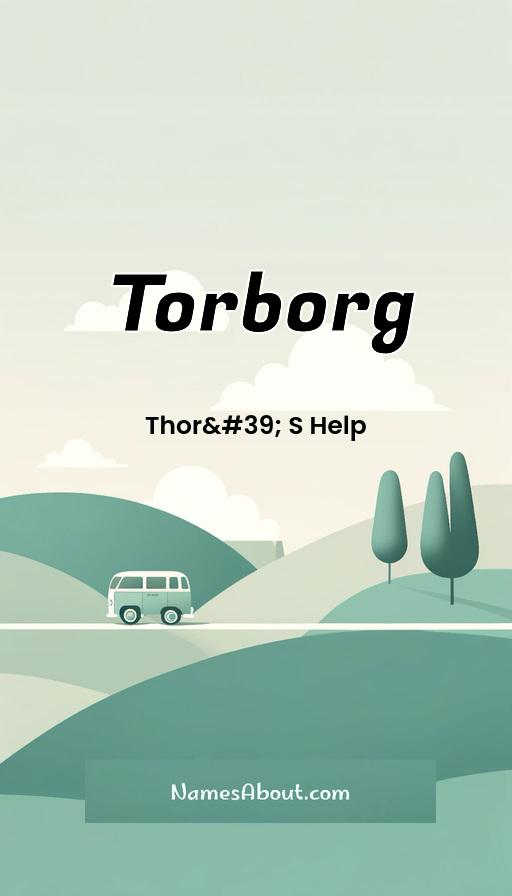 Torborg name and meaning