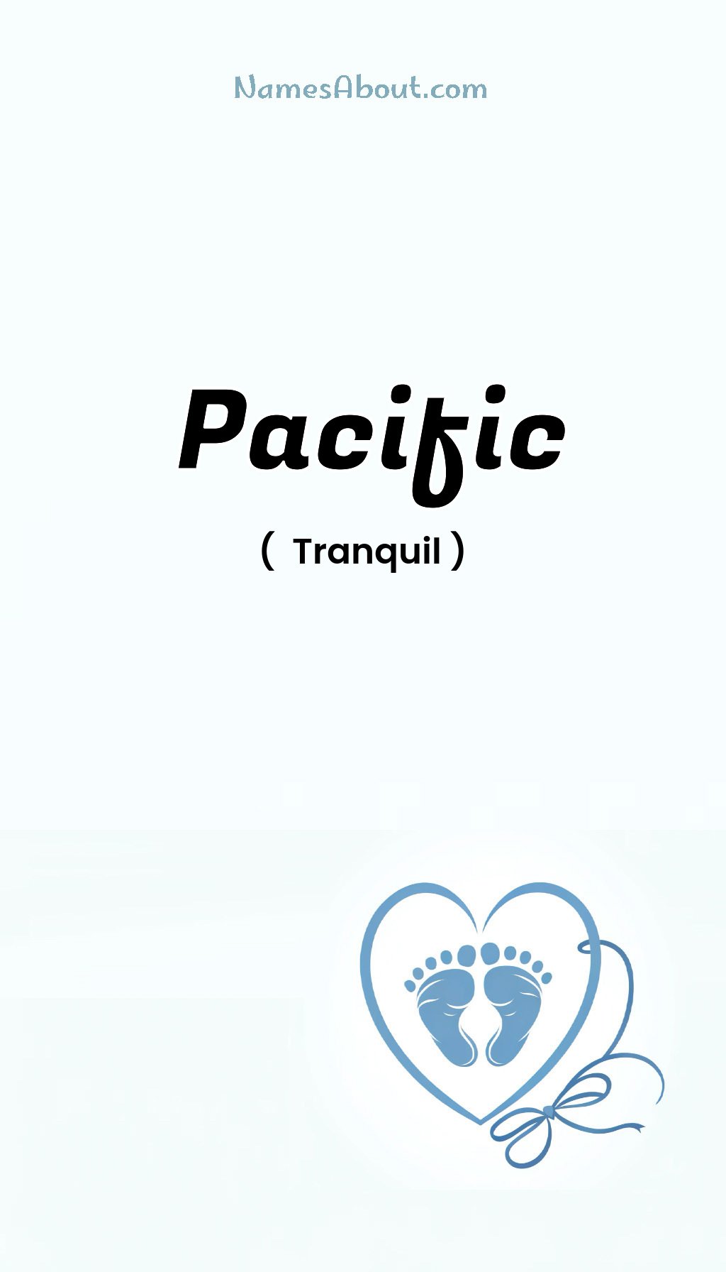 Pacific name and meaning