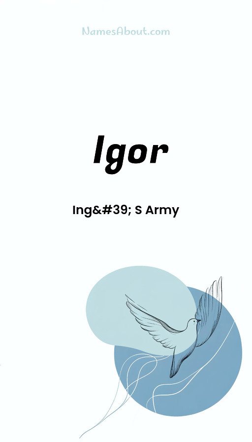 Meaning of Igor