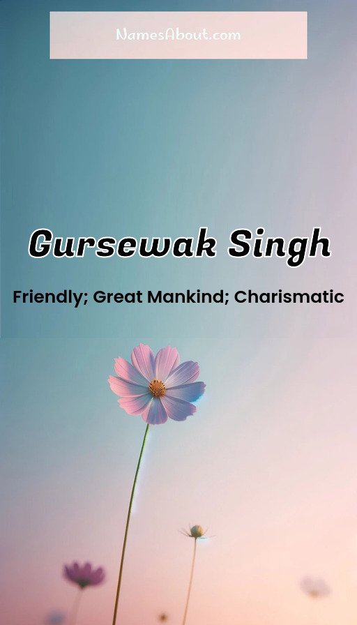 Meaning of Gursewak singh