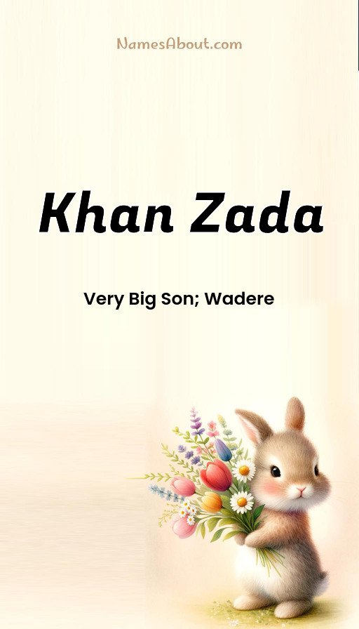 Meaning of Khan zada