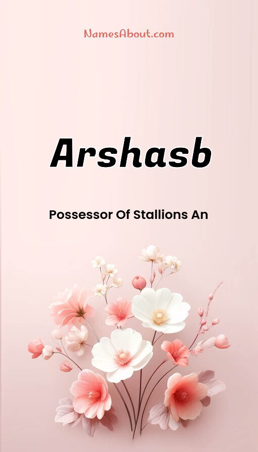 Meaning of Arshasb