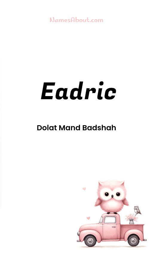 Meaning of Eadric