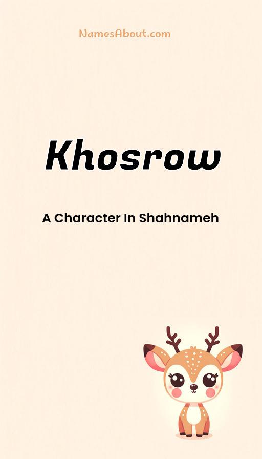 Illustration of Khosrow