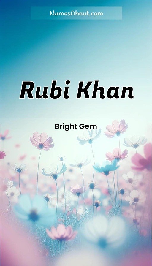 Meaning of Rubi khan