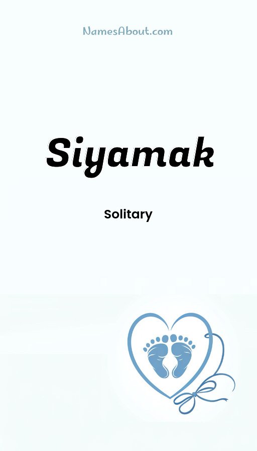 Meaning of Siyamak