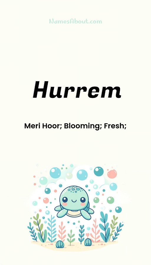 Meaning of Hurrem