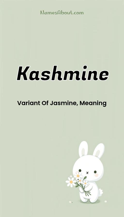 Kashmine name and meaning