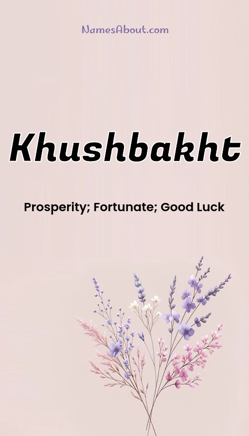 Meaning of Khushbakht