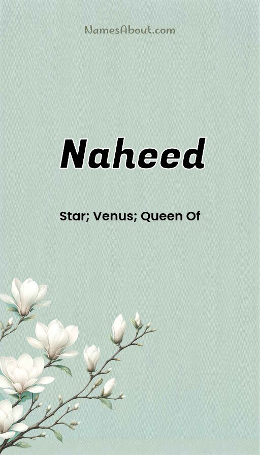 Meaning of Naheed