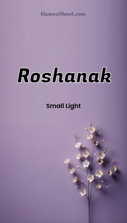 Meaning of Roshanak