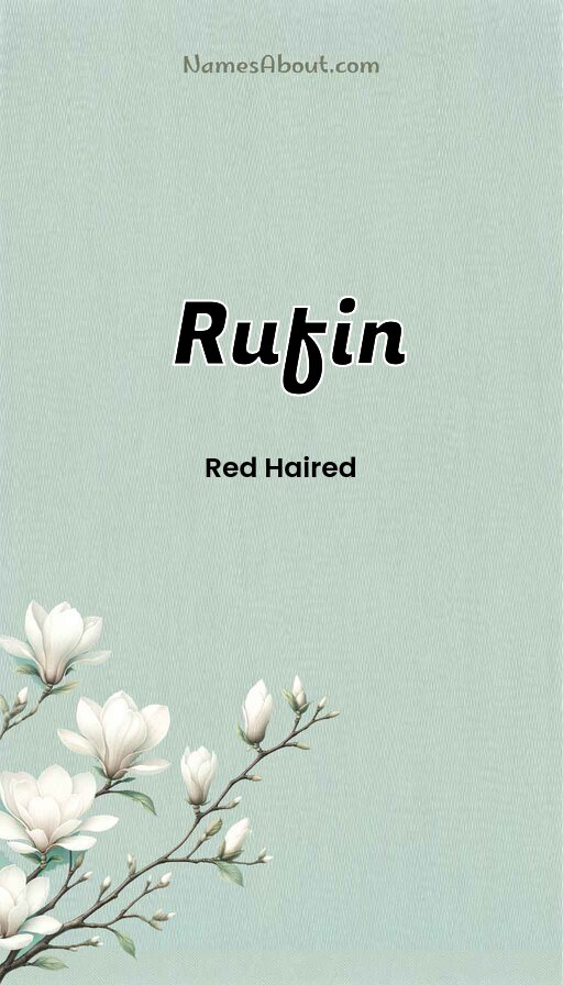 Meaning of Rufin