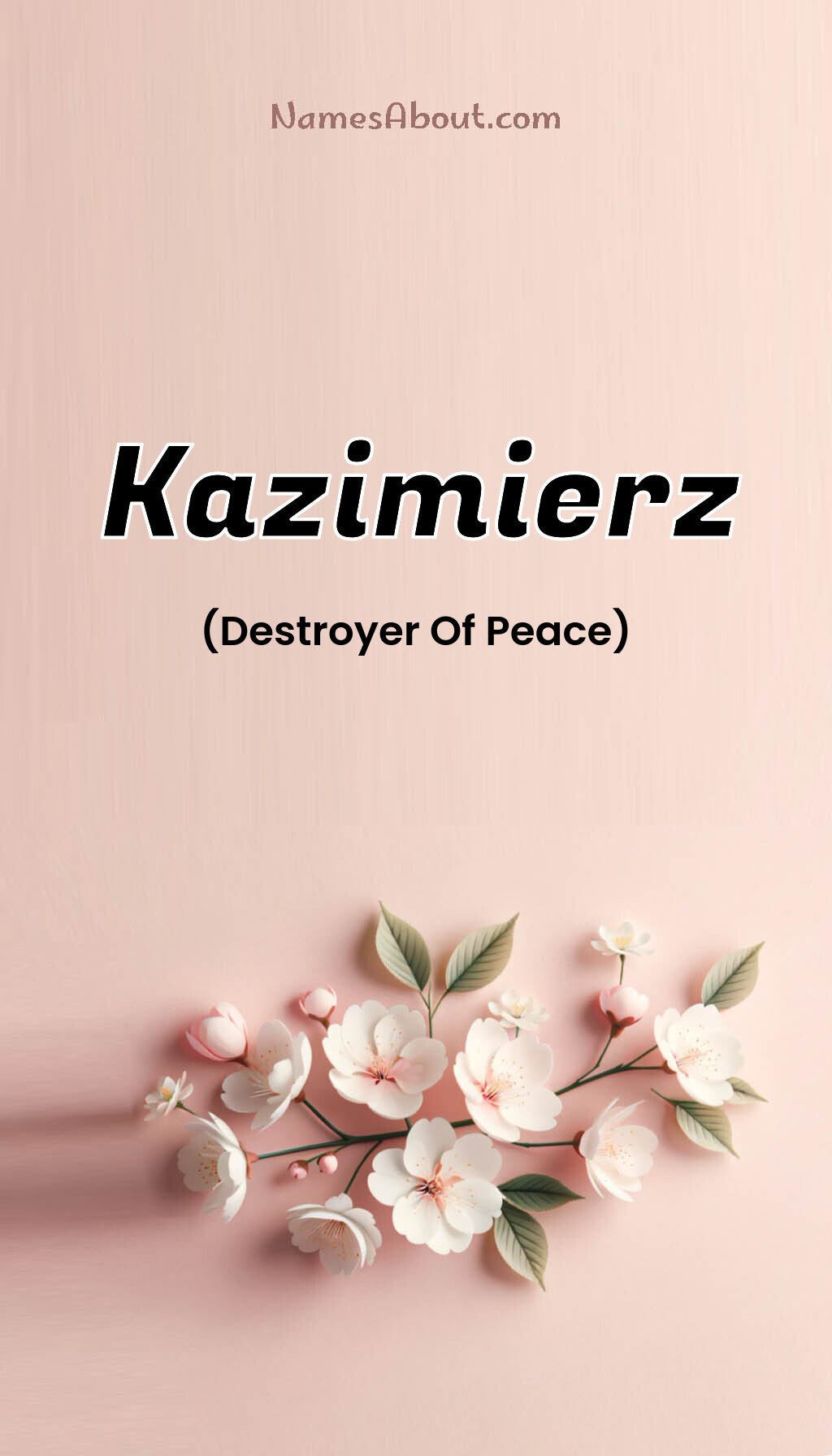 Kazimierz name and meaning