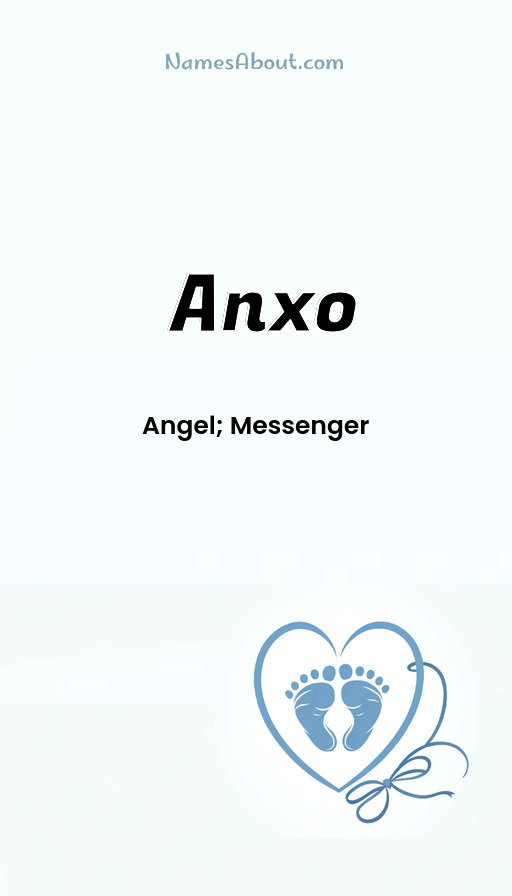 Meaning of Anxo