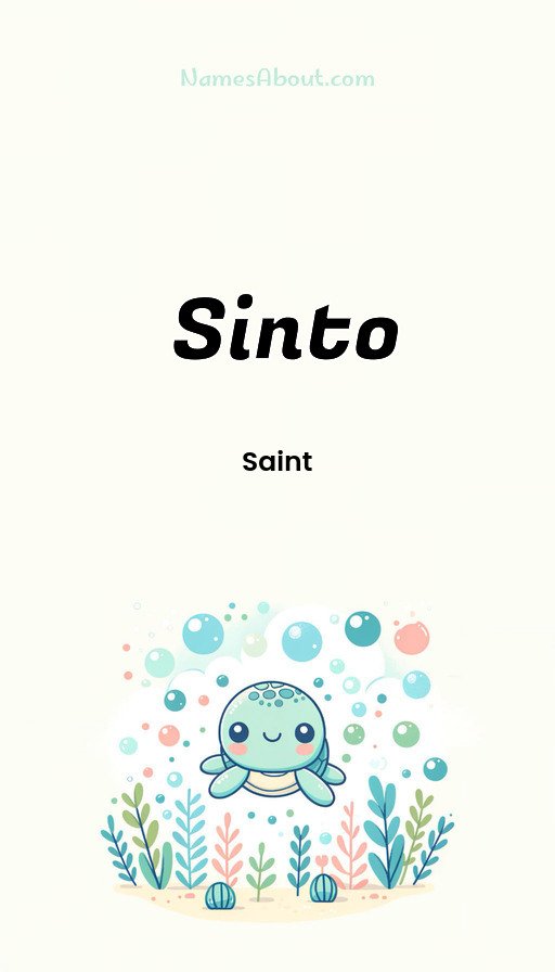 Meaning of Sinto