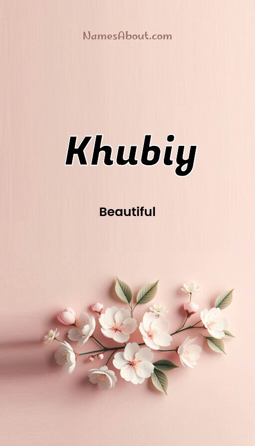 Meaning of Khubiy