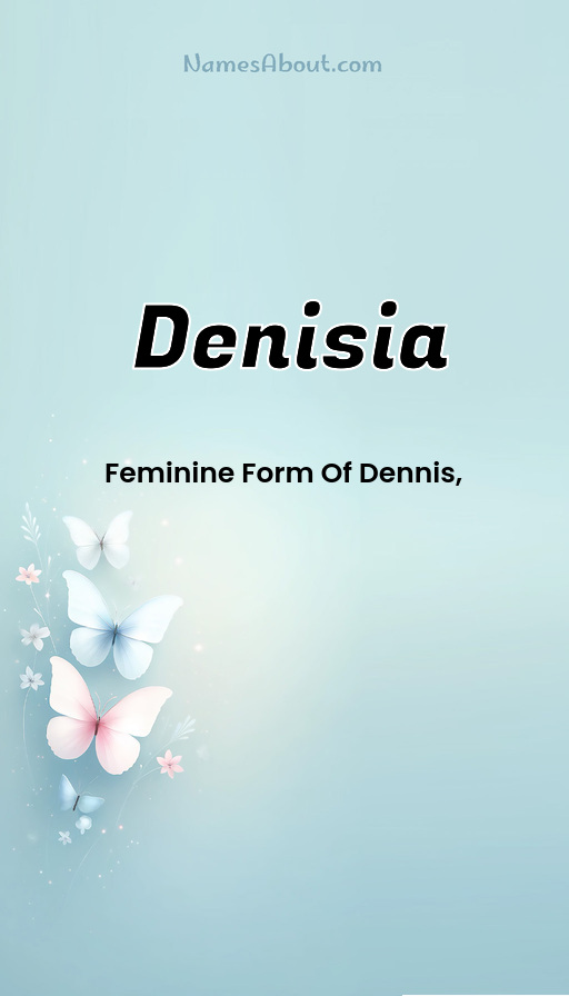 Meaning of Denisia
