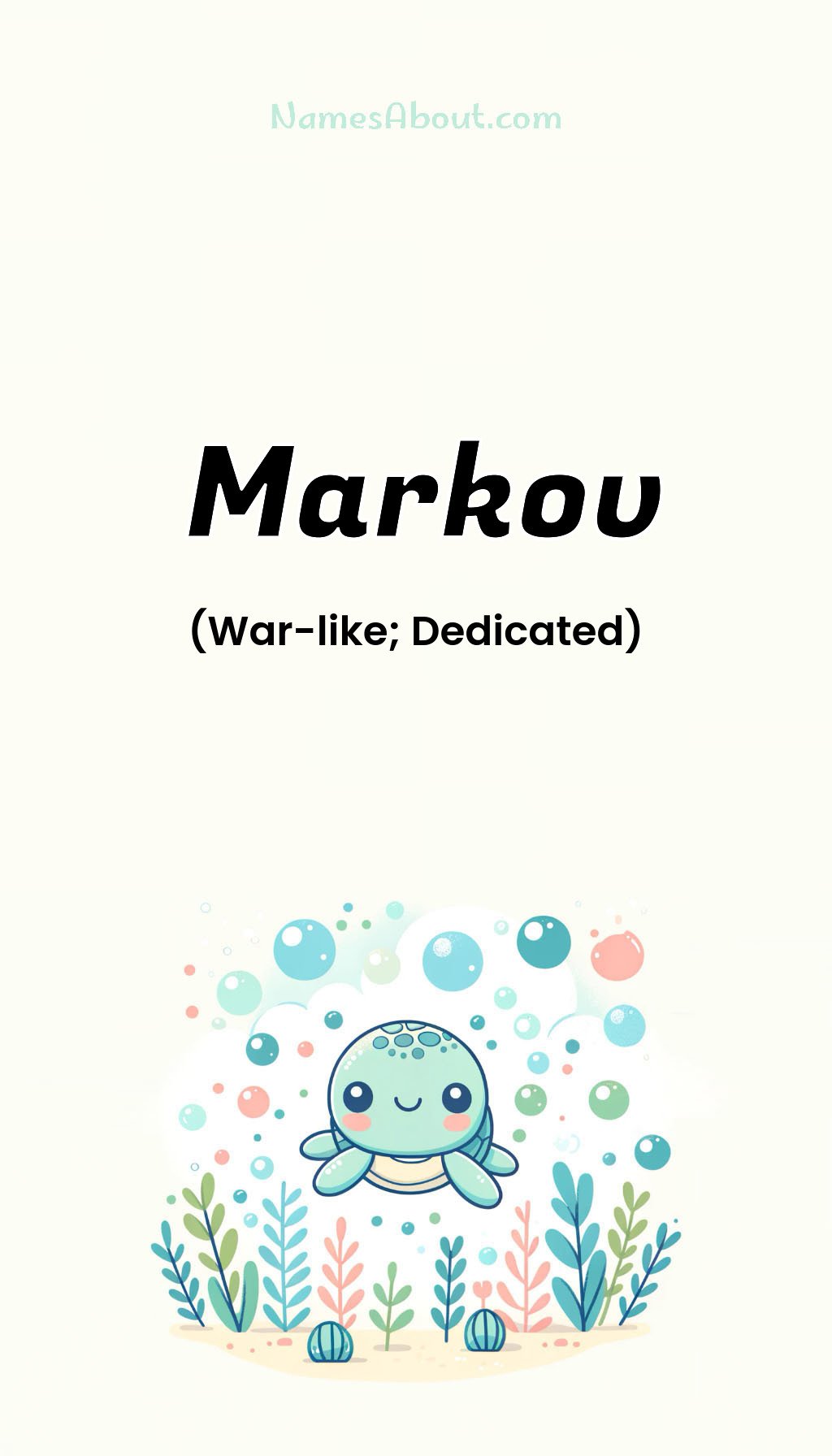 Markov name and meaning