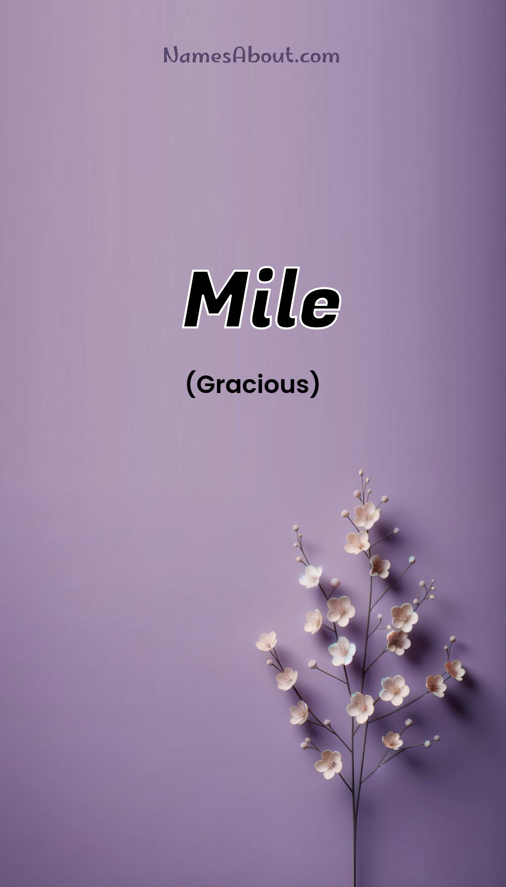 Mile name and meaning