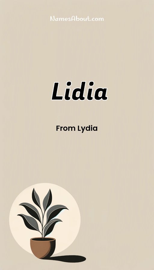 Meaning of Lidia