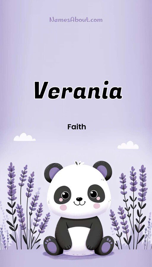 Meaning of Verania
