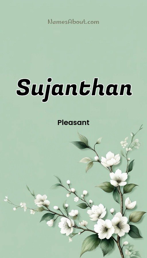 Meaning of Sujanthan