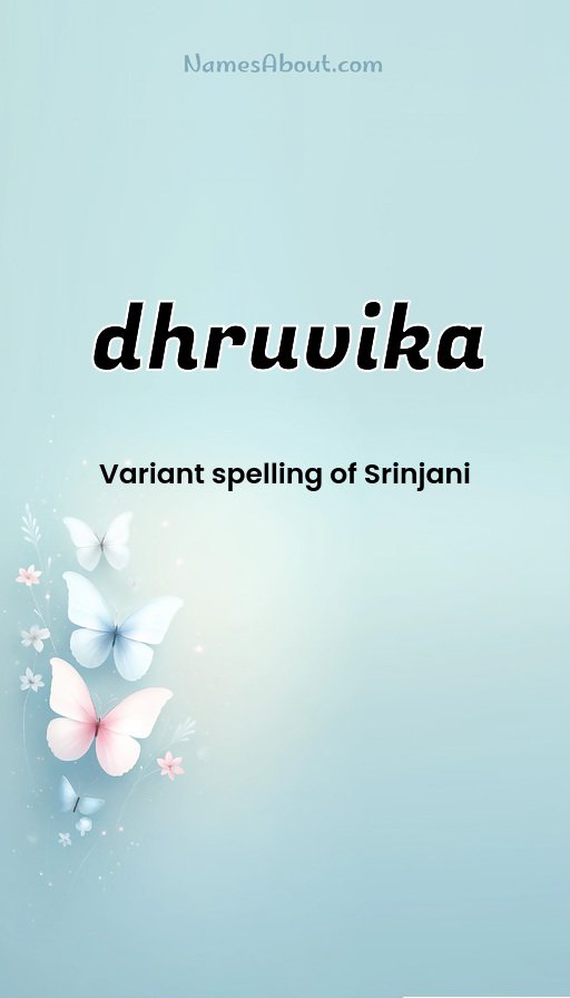 Meaning of Dhruvika