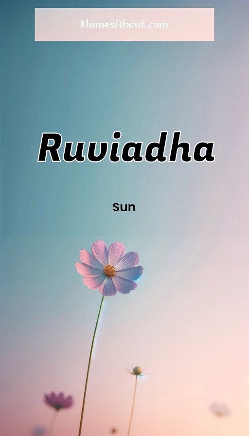 Meaning of Ruviadha